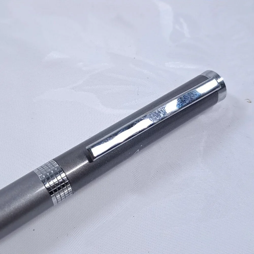 Cessna aircraft Aviation Pen silver grey twist metal‎ barrel ballpoint planes